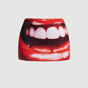 Multicolor Graphic skirt